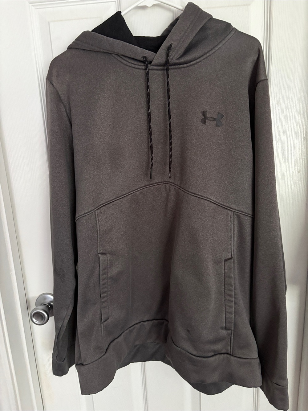 Under Armour Men's Crewneck Hoodie - Charcoal size XL